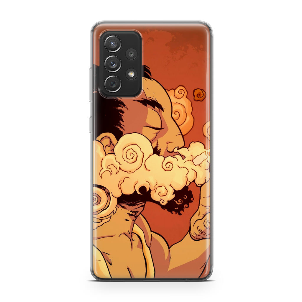 Artistic Psychedelic Smoke Galaxy A32 / A52 / A72 Case