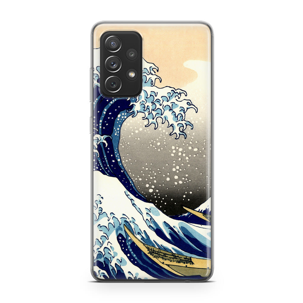 Artistic the Great Wave off Kanagawa Galaxy A23 5G Case