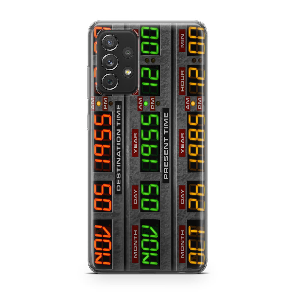 Back To The Future Time Circuits Galaxy A32 / A52 / A72 Case