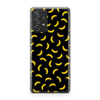 Bananas Fruit Pattern Black Galaxy A23 5G Case