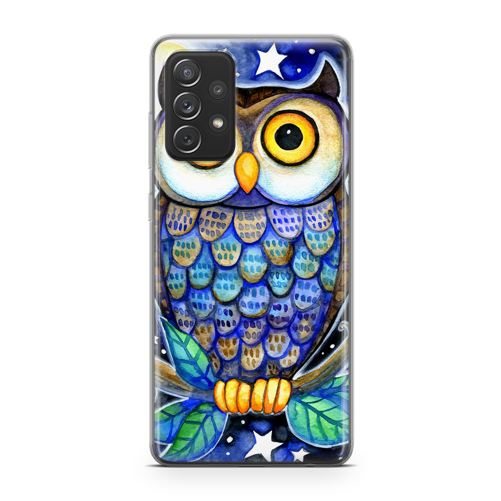 Bedtime Owl Galaxy A32 / A52 / A72 Case