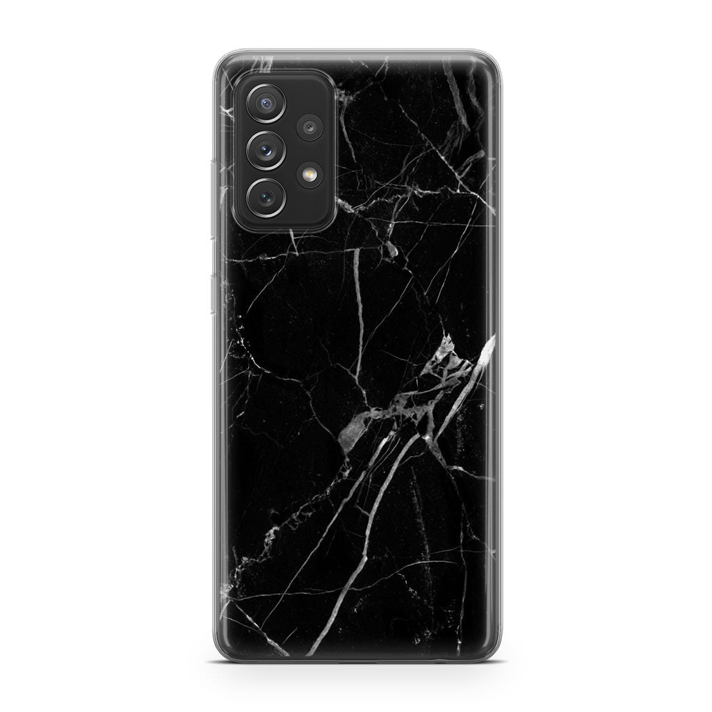Black Marble Galaxy A32 / A52 / A72 Case