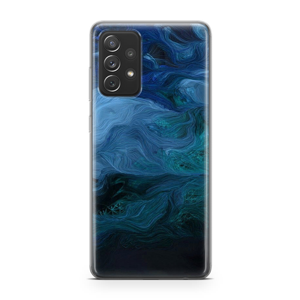 Blue Abstract Art Galaxy A23 5G Case