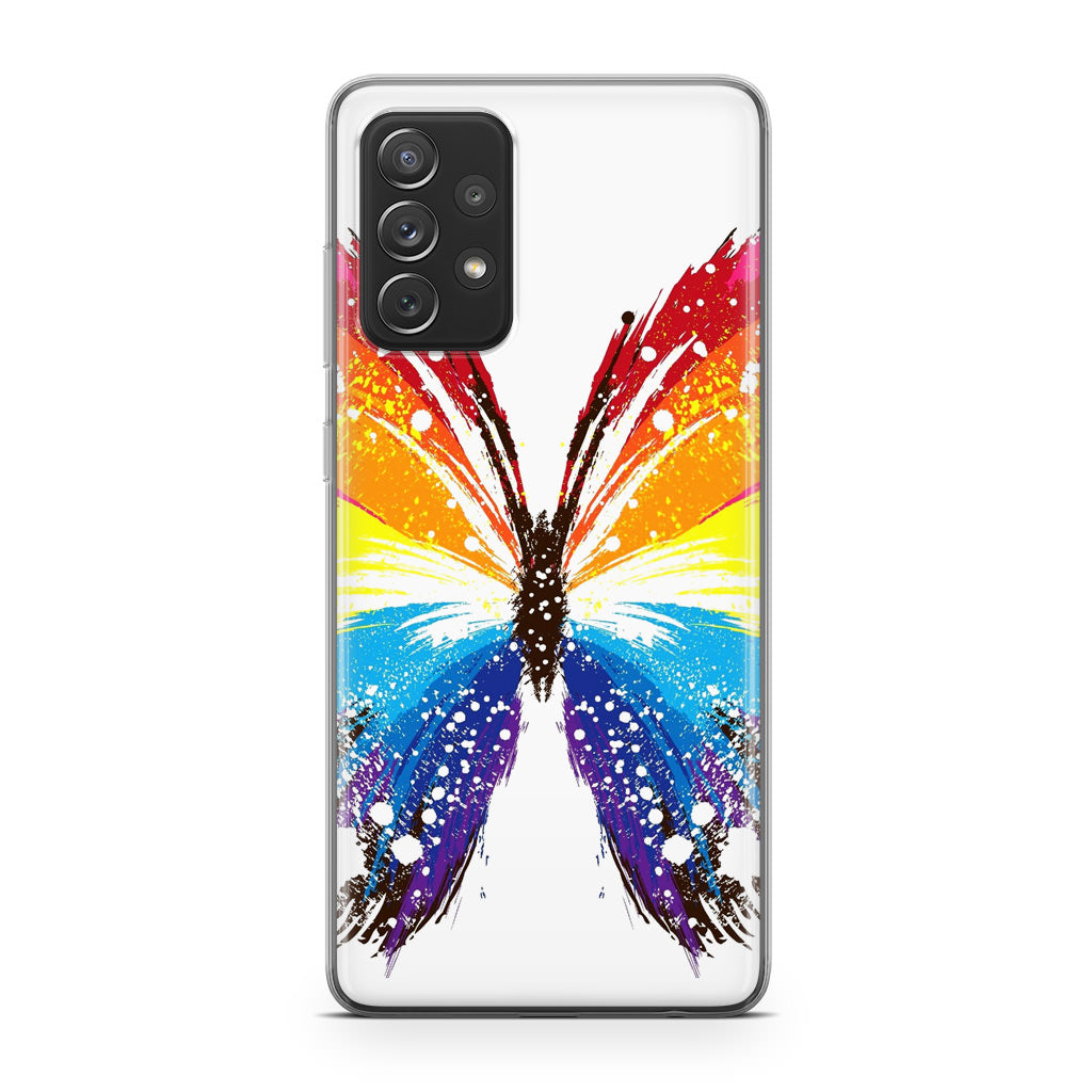 Butterfly Abstract Colorful Galaxy A23 5G Case