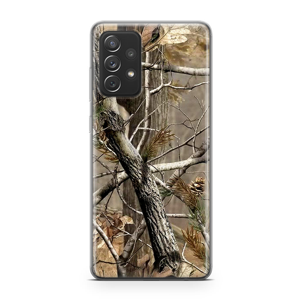 Camoflage Real Tree Galaxy A32 / A52 / A72 Case