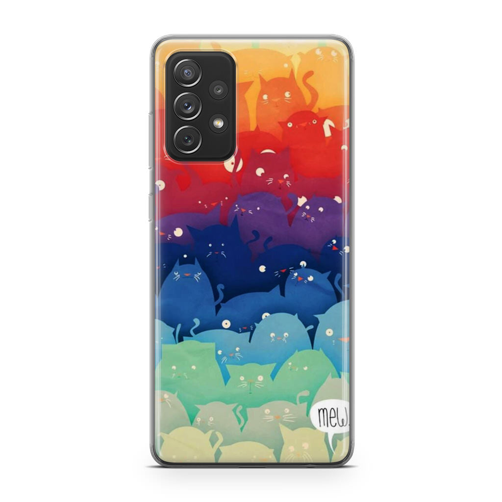 Cats Everywhere Galaxy A32 / A52 / A72 Case