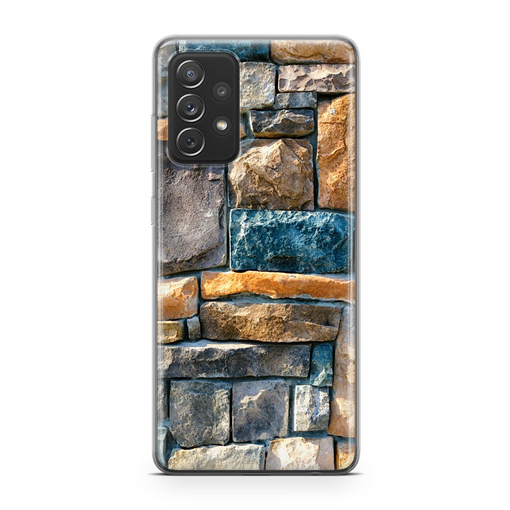Colored Stone Piles Galaxy A32 / A52 / A72 Case