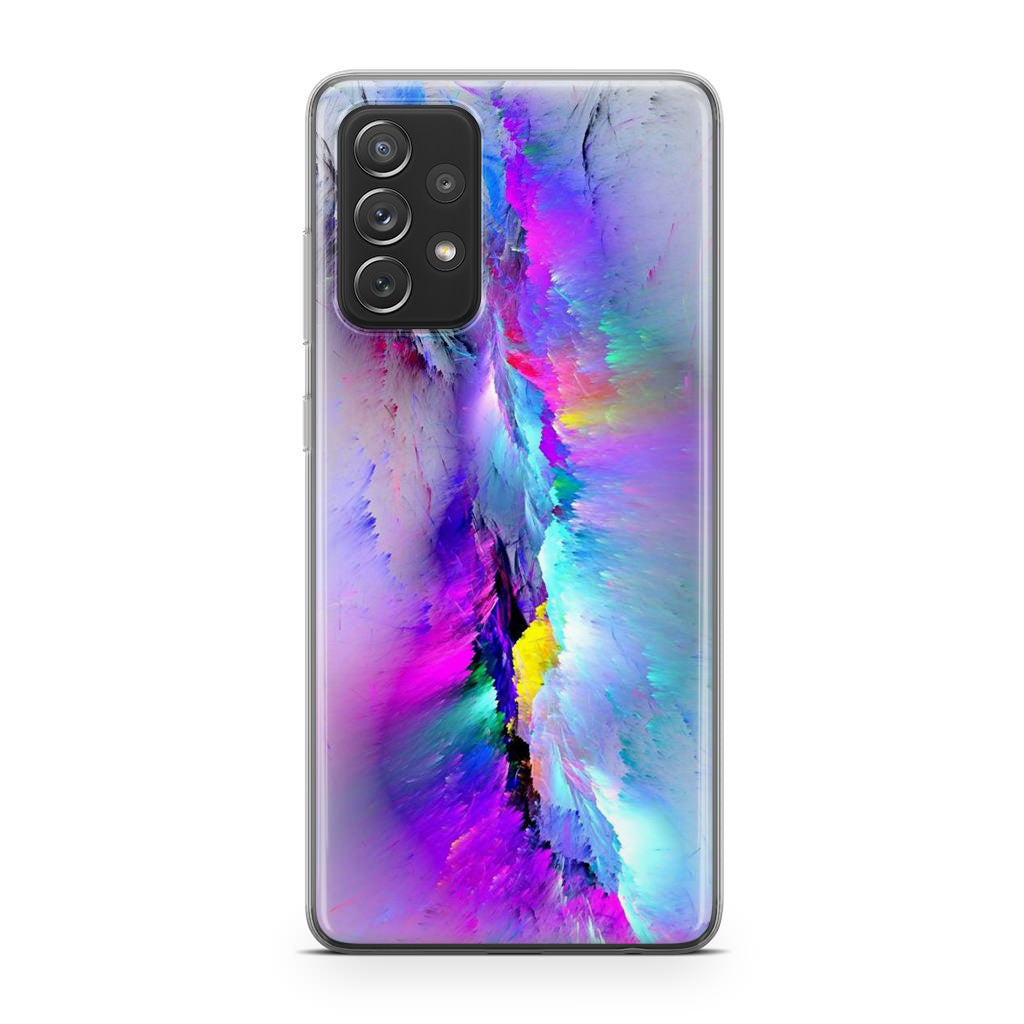 Colorful Abstract Smudges Galaxy A32 / A52 / A72 Case