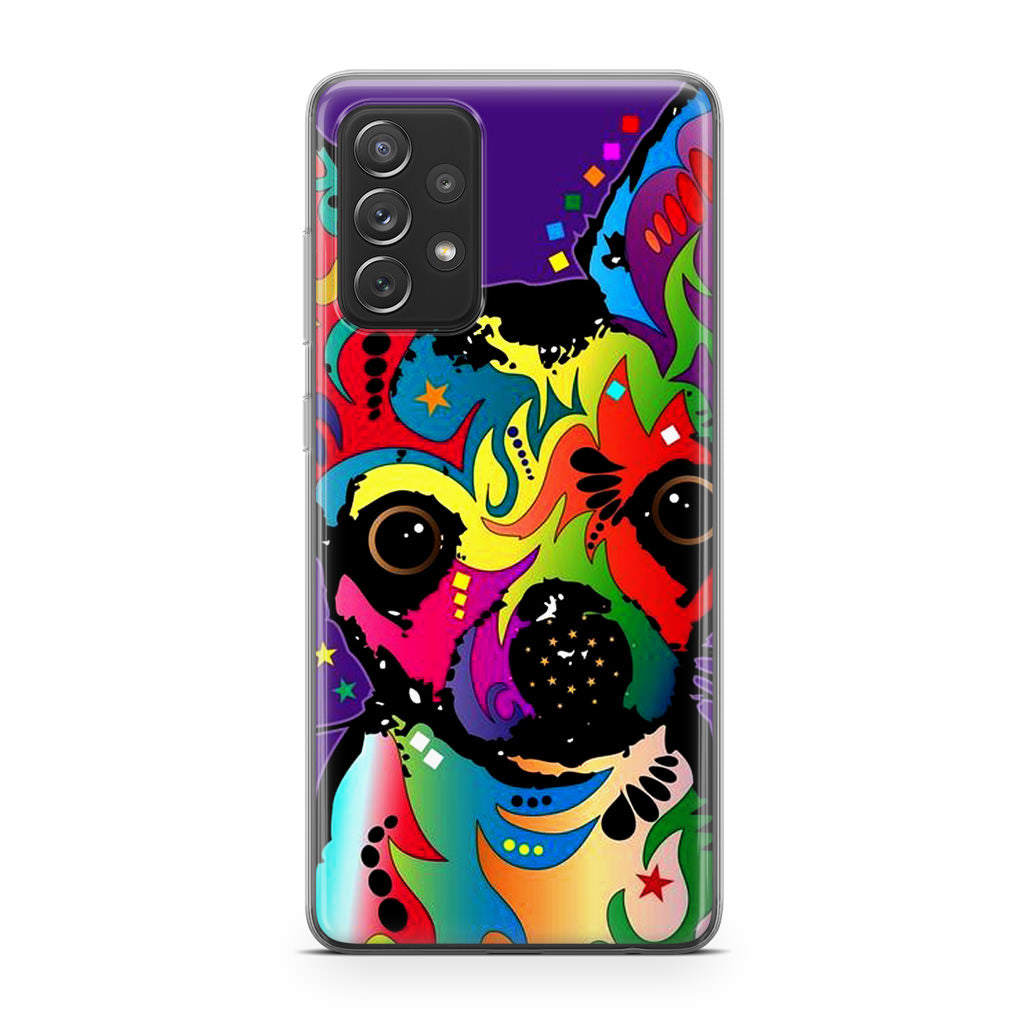 Colorful Chihuahua Galaxy A32 / A52 / A72 Case