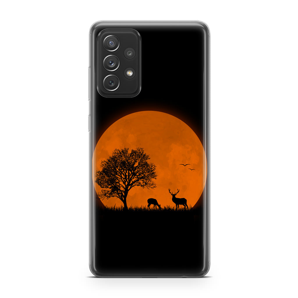 Deer Silhouette Galaxy A32 / A52 / A72 Case