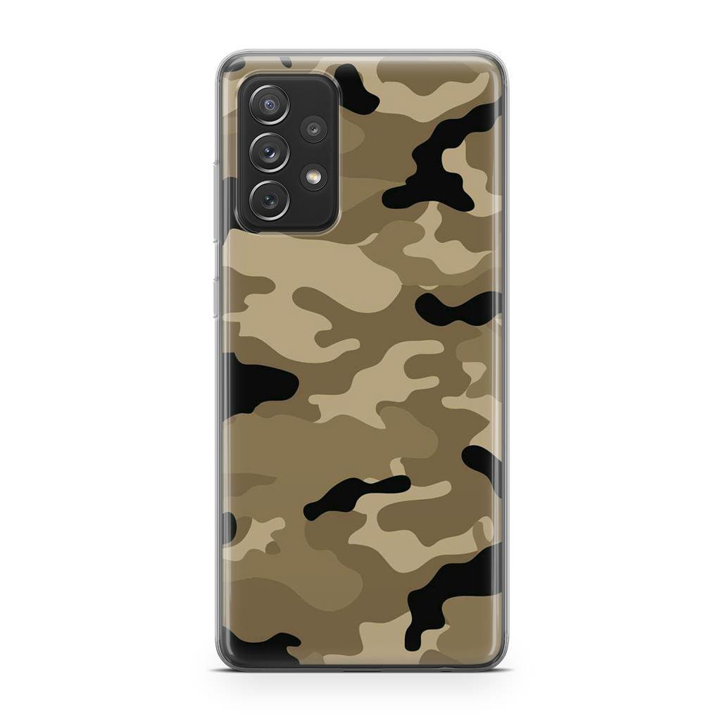 Desert Military Camo Galaxy A32 / A52 / A72 Case