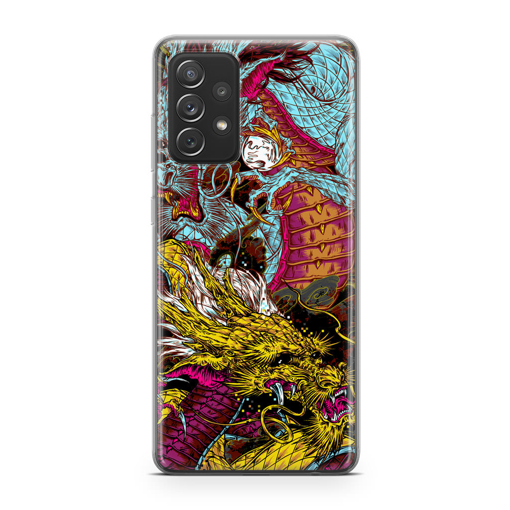 Double Dragons Galaxy A53 5G Case