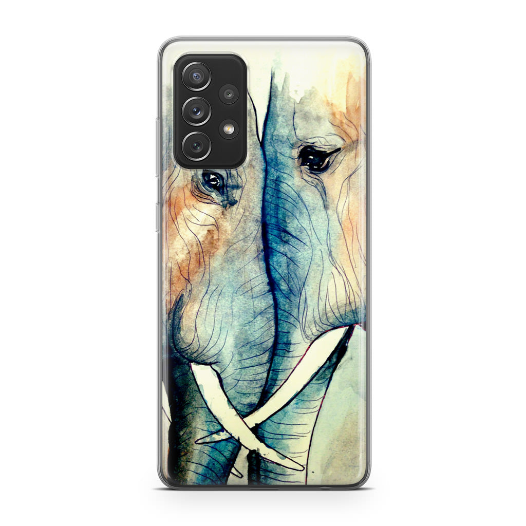 Elephants Sadness Galaxy A23 5G Case