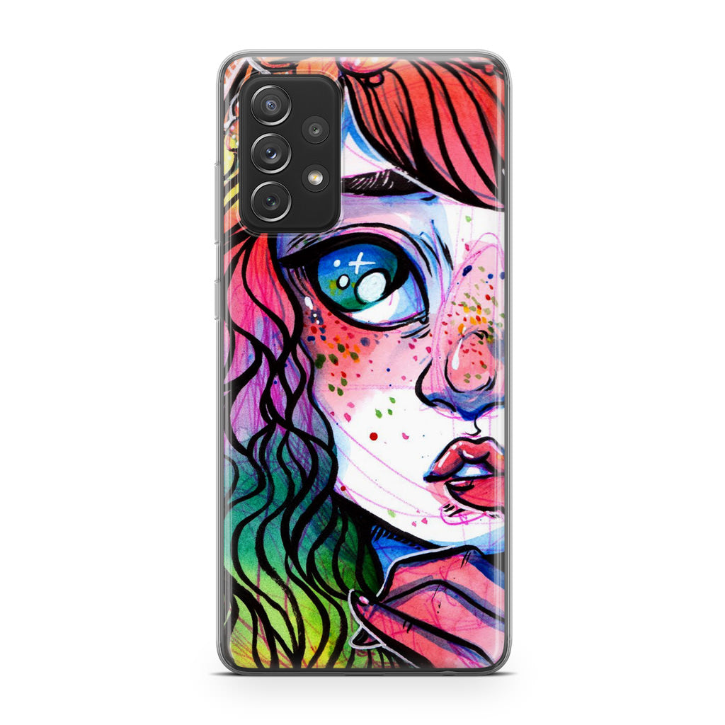 Eyes And Braids Galaxy A23 5G Case
