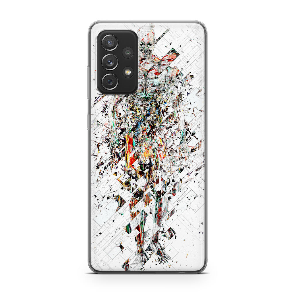 Fragmantacia Art Human Abstract Galaxy A23 5G Case