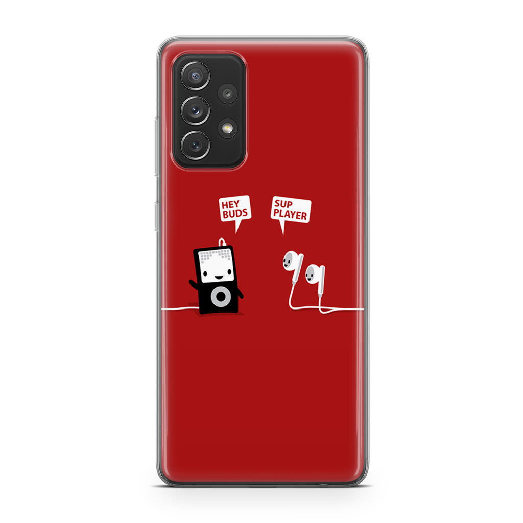 Funny Music Headphones Player Buds Galaxy A23 5G Case