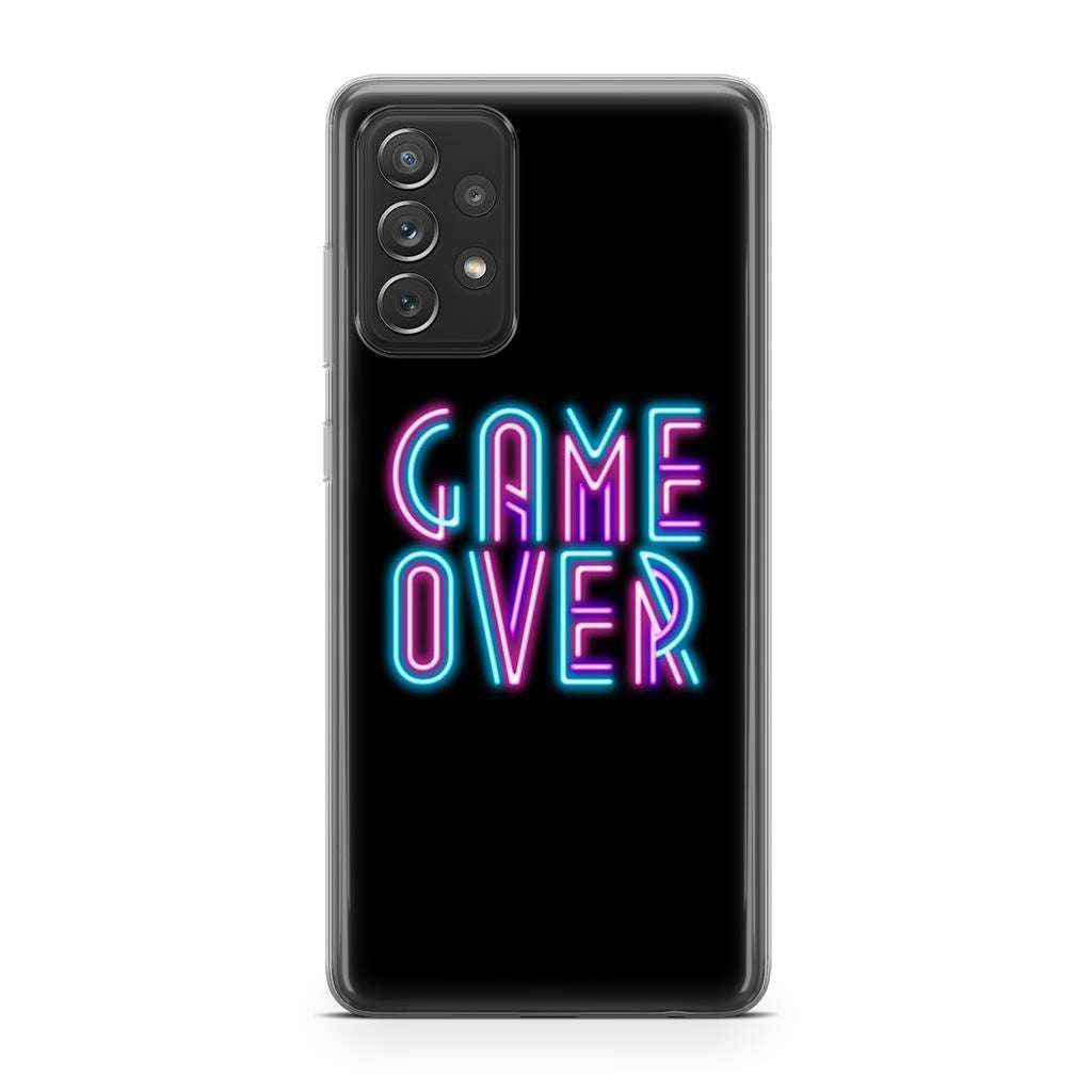Game Over Neon Galaxy A23 5G Case