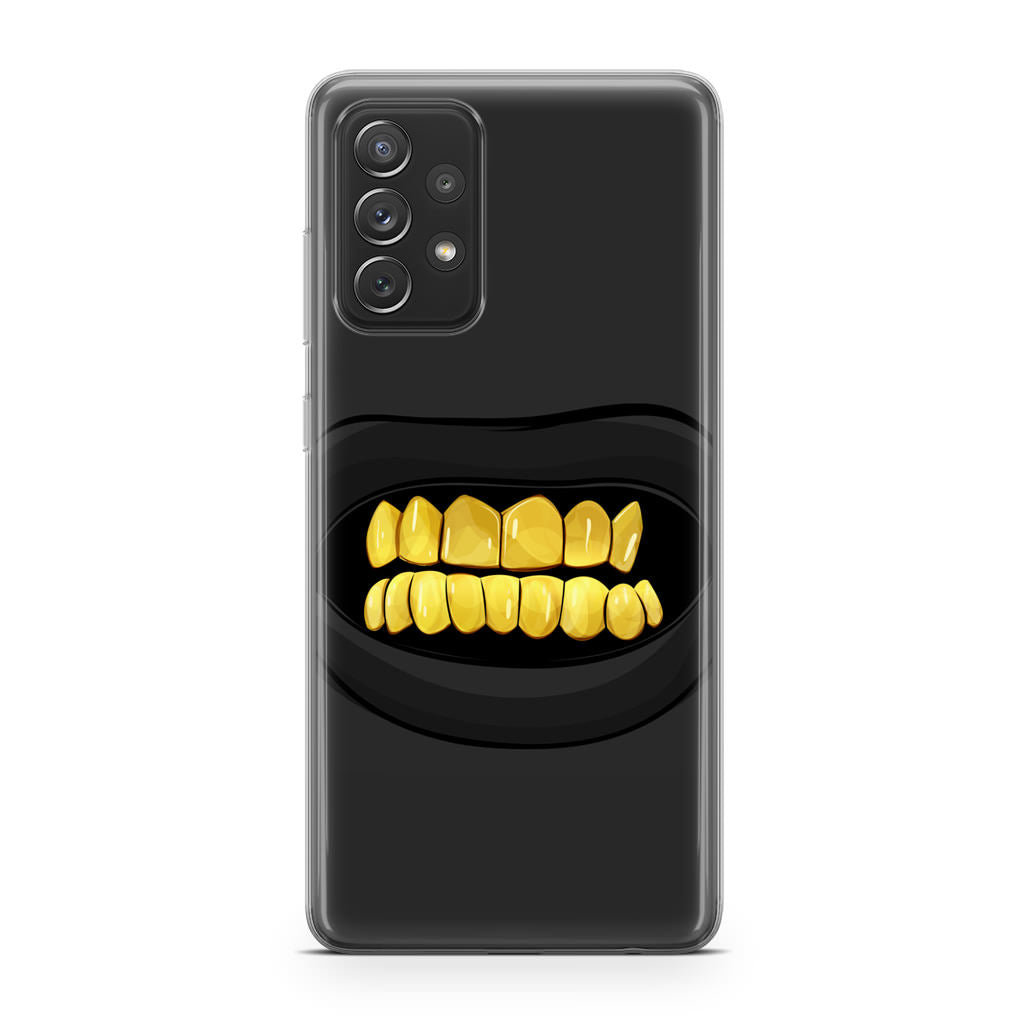Gold Grillz Galaxy A23 5G Case