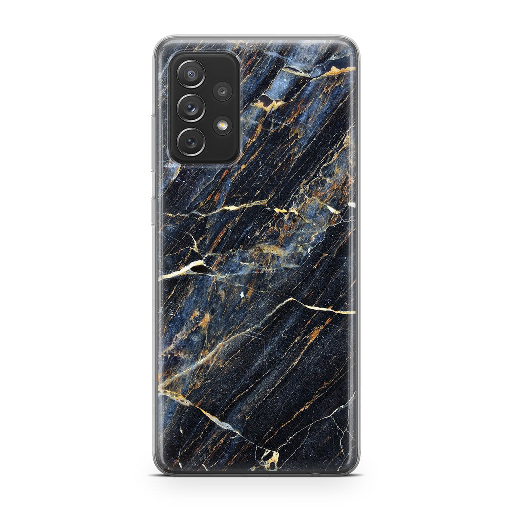 Golden Black Marble Galaxy A53 5G Case