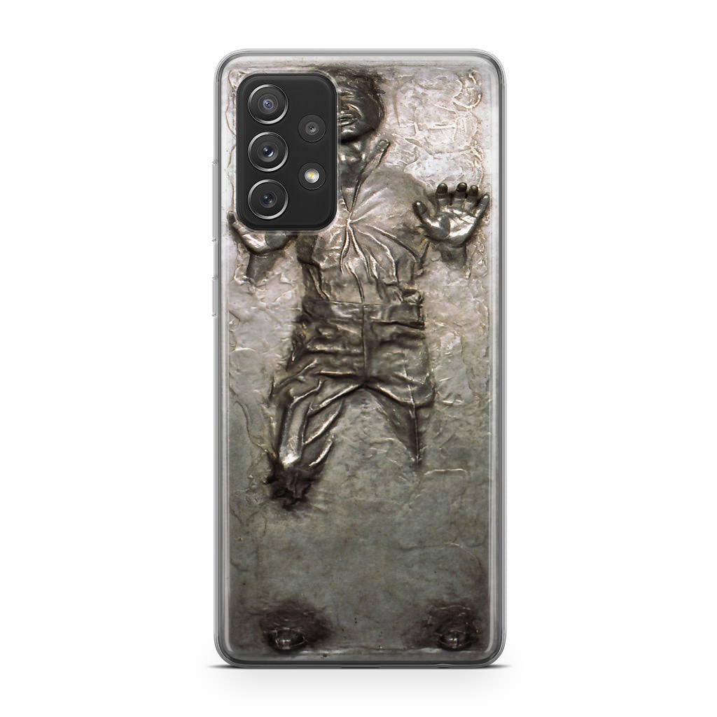 Han Solo in Carbonite Galaxy A53 5G Case