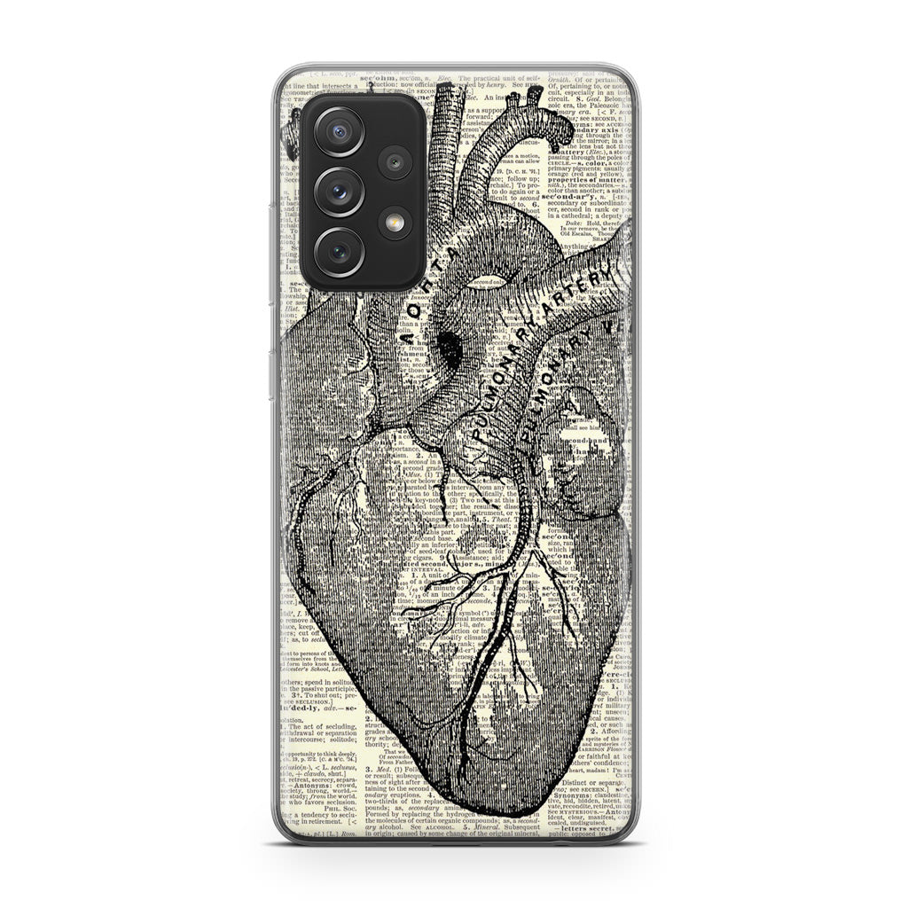 Heart Book Art Galaxy A53 5G Case