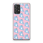 Horned Whales Pattern Galaxy A23 5G Case