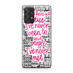 John Green Quotes I'm in Love With Cities Galaxy A23 5G Case