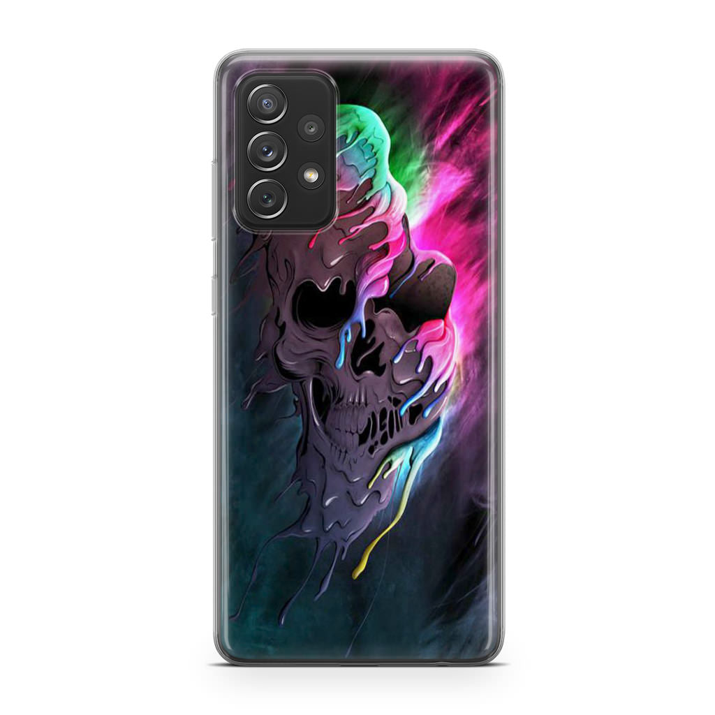 Melted Skull Galaxy A23 5G Case