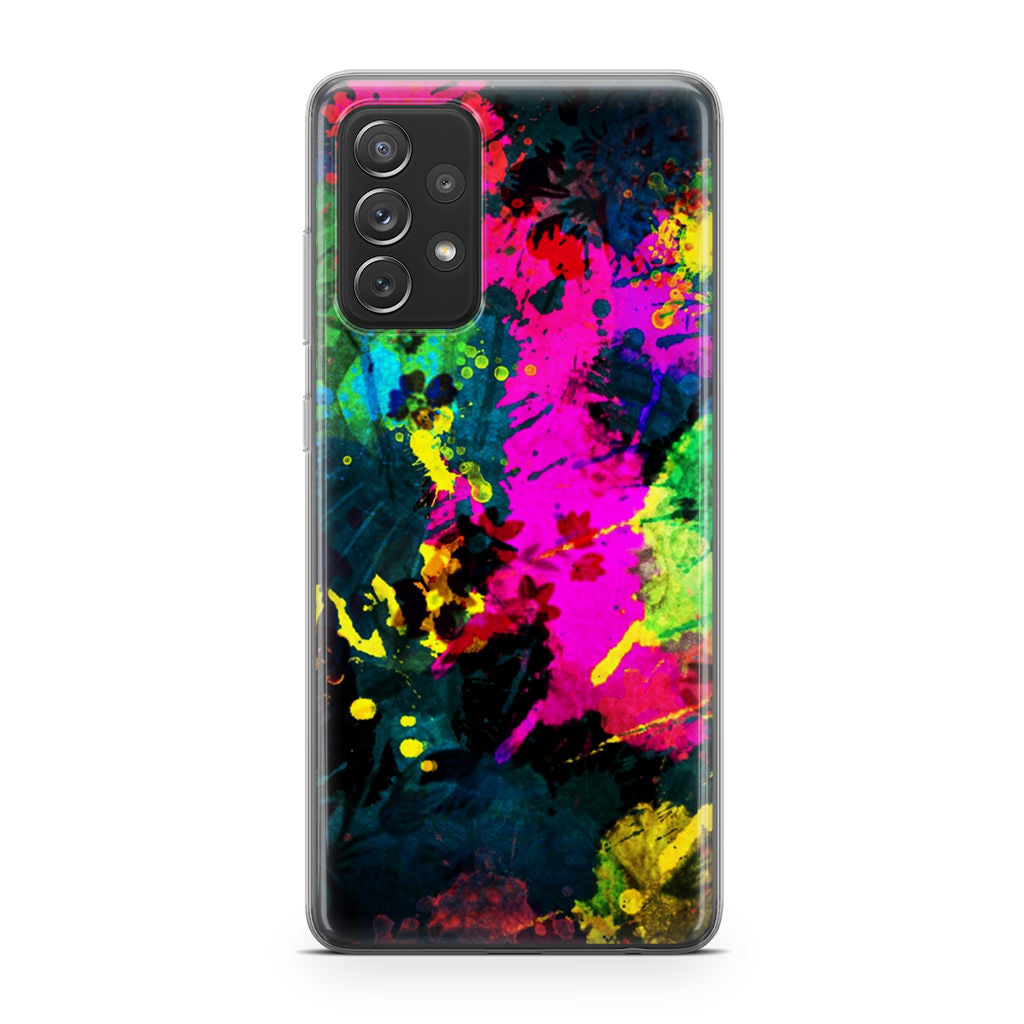 Mixture Colorful Paint Galaxy A23 5G Case