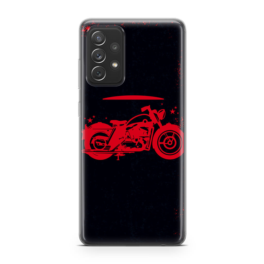 Motorcycle Red Art Galaxy A23 5G Case