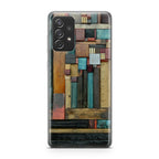 Painted Abstract Wood Sculptures Galaxy A23 5G Case