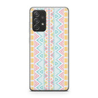 Peach Aztec Pattern Galaxy A23 5G Case
