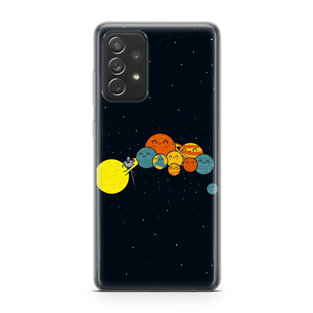 Planet Cute Illustration Galaxy A23 5G Case