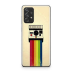 Polaroid Camera Colorful Rainbow Galaxy A53 5G Case