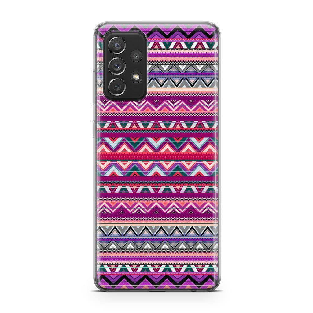 Purple Aztec Art Galaxy A23 5G Case