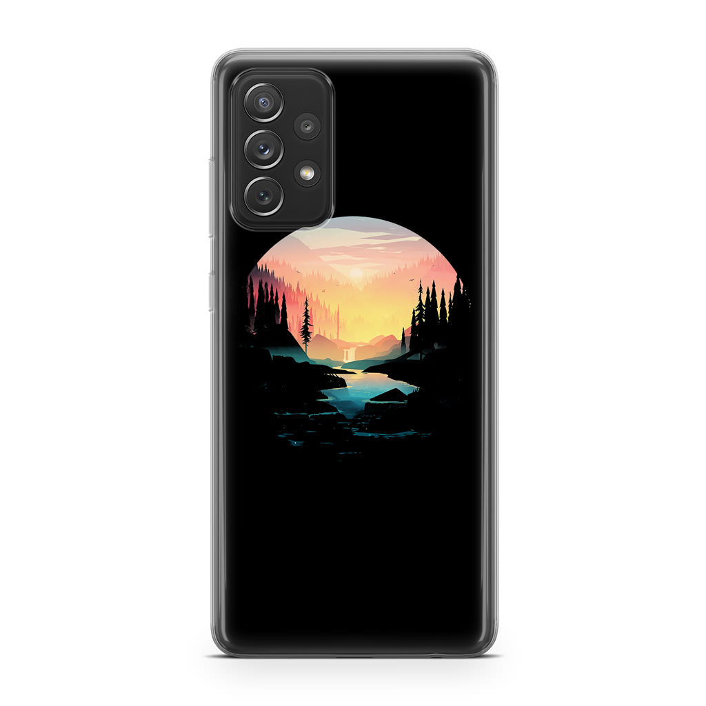 River Path at Dusk Galaxy A23 5G Case