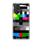 Scheme Pause TV Colorful Mesh Galaxy A53 5G Case