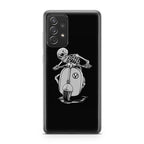 Skeleton Rides Scooter Galaxy A23 5G Case