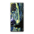 Skellington on a Starry Night Galaxy A32 / A52 / A72 Case