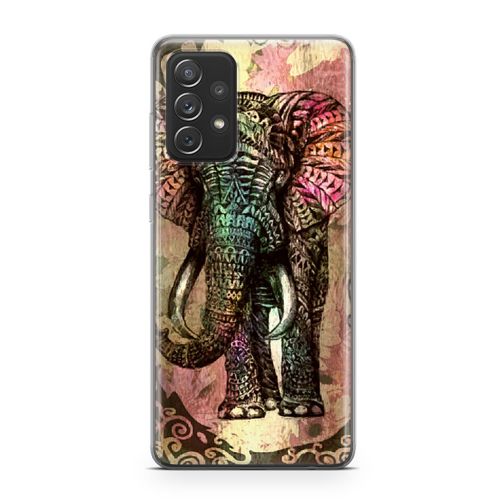 Tribal Elephant Galaxy A32 / A52 / A72 Case