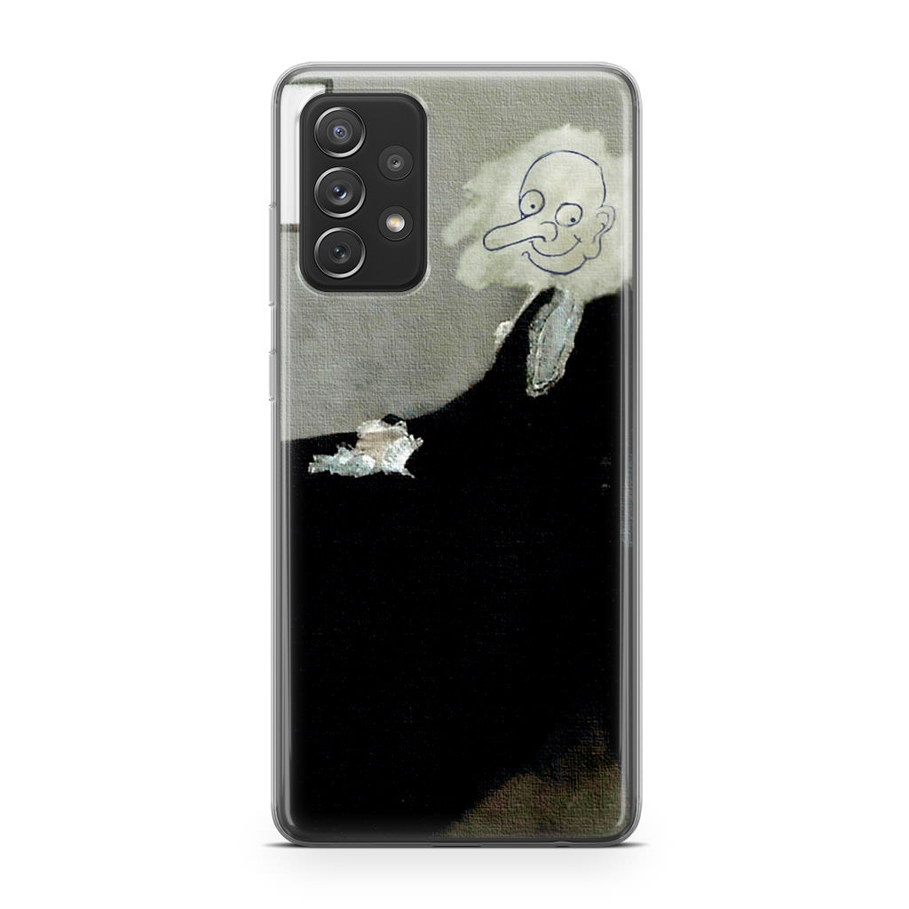 Whistler's Mother by Mr. Bean Galaxy A23 5G Case