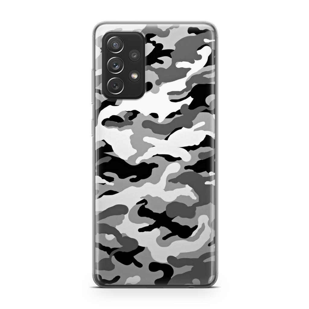 Winter Army Camo Galaxy A23 5G Case