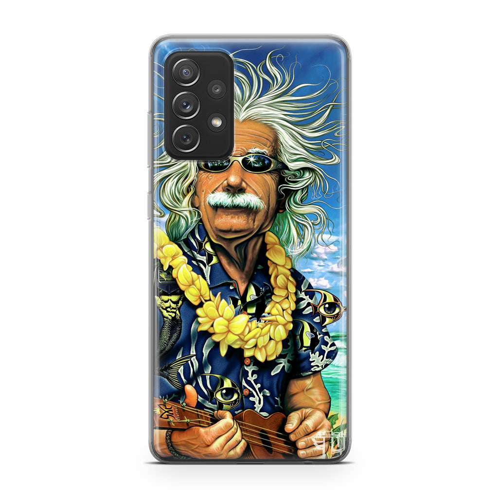Albert Enstein On Vacation Galaxy A32 / A52 / A72 Case