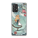 Alice And Cheshire Cat Poster Galaxy A32 / A52 / A72 Case