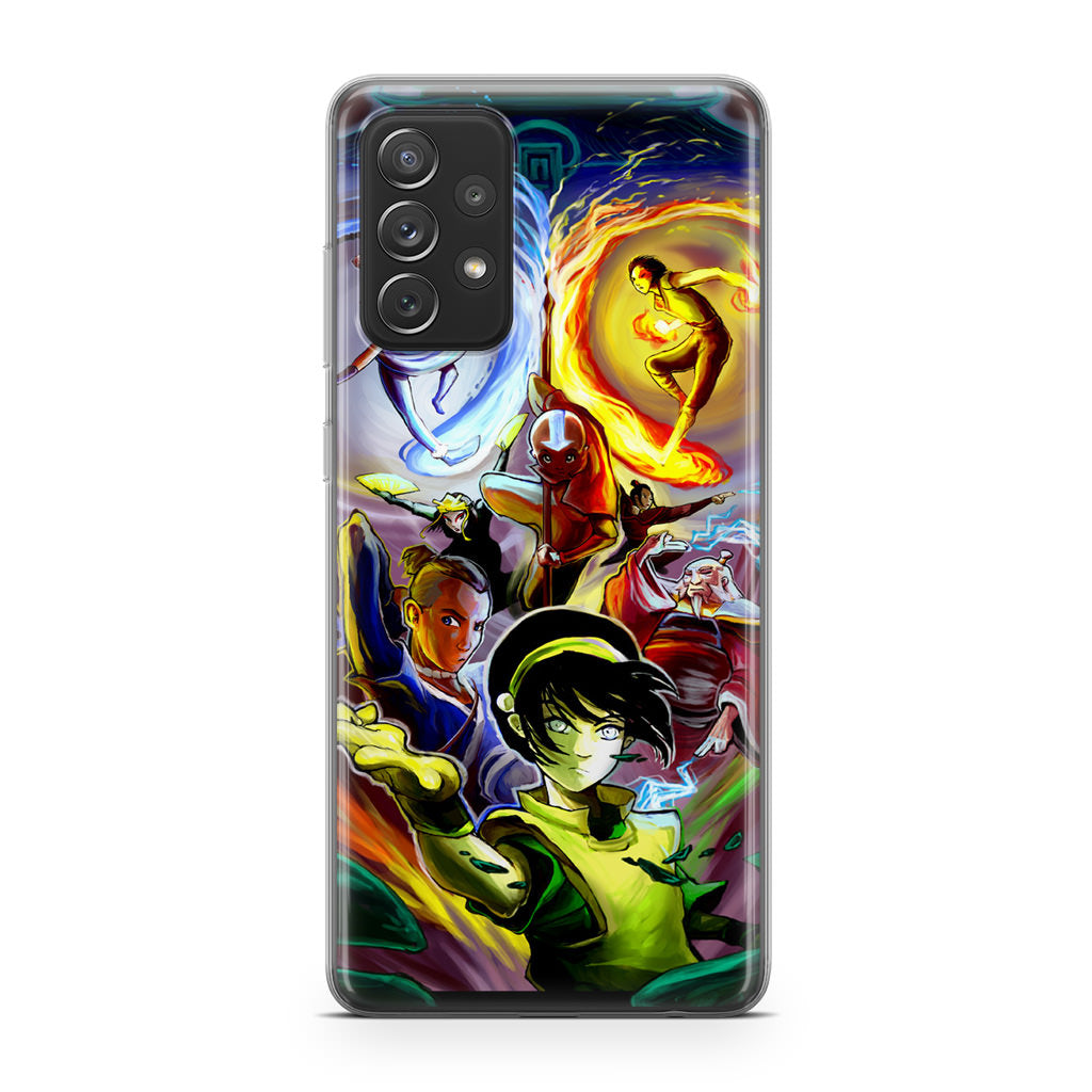 Avatar The Last Airbender Characters Galaxy A32 / A52 / A72 Case