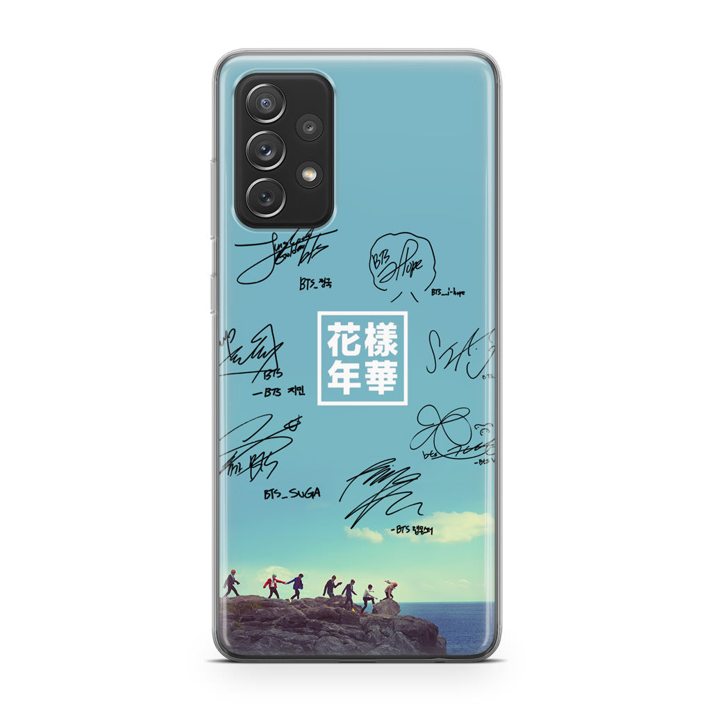 BTS Signature Galaxy A23 5G Case