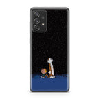 Calvin and Hobbes Space Galaxy A23 5G Case