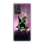 Creeper Glass Broken Violet Galaxy A23 5G Case