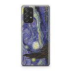 Dr Who Tardis In Van Gogh Starry Night Galaxy A23 5G Case