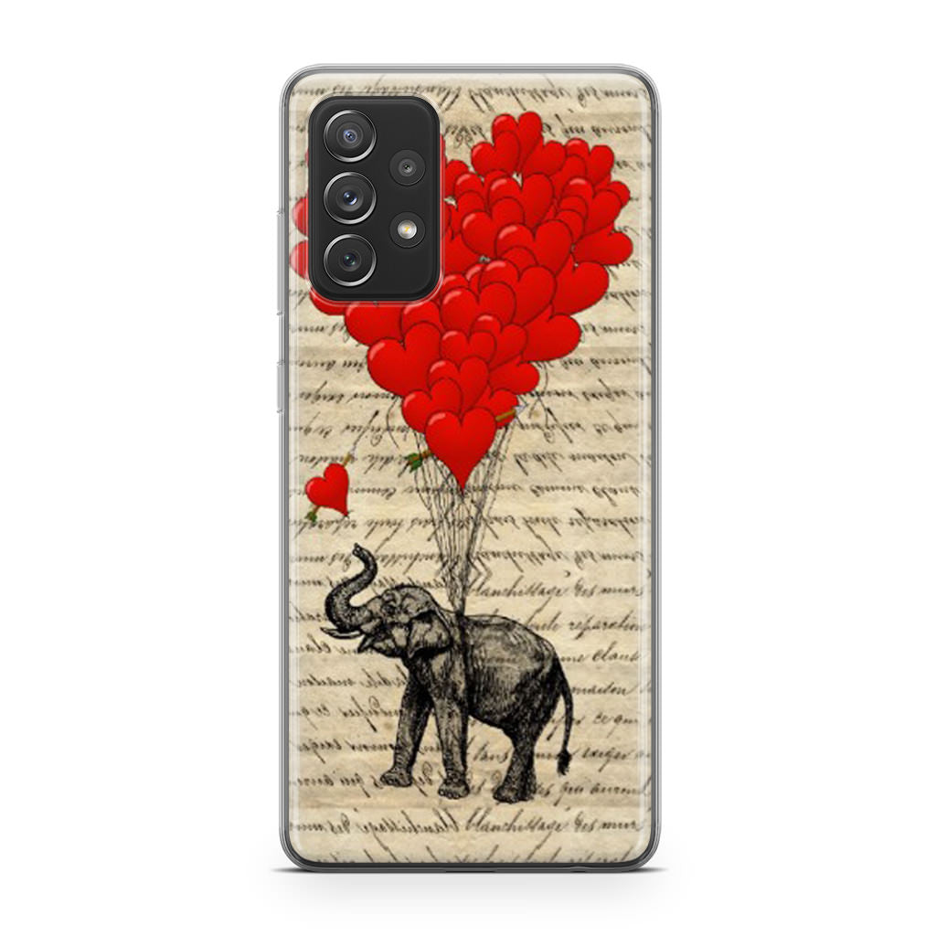Elephant And Heart Galaxy A23 5G Case